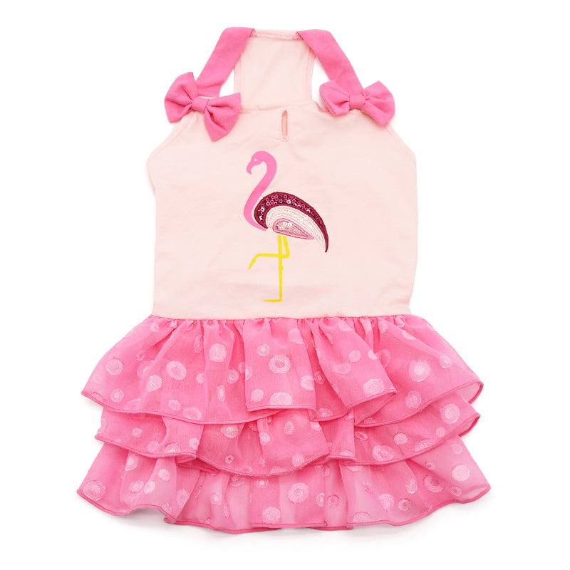 Pink Flamingo Dress – Beppy's Bow Boutique