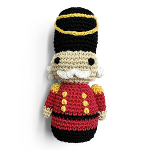 Nutcracker Dog Toy with Squeaker