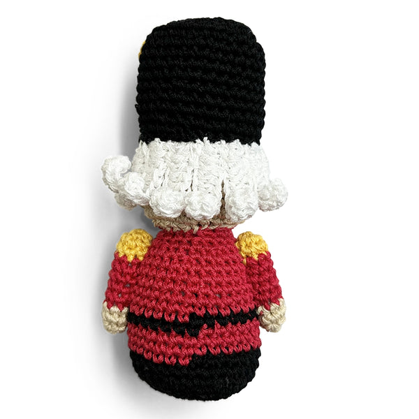 Nutcracker Dog Toy with Squeaker