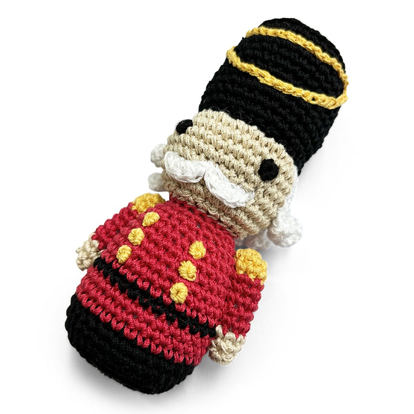 Nutcracker Dog Toy with Squeaker