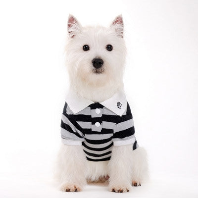 LV Inspired Pet Sporty Polo Dog Clothes Shirt