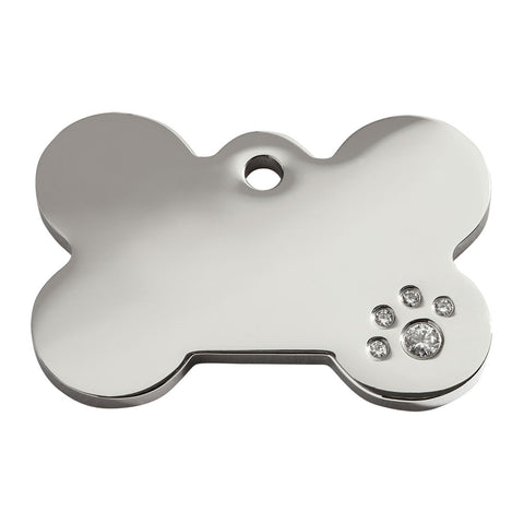 Red Dingo Flat Stainless Steel Dog Tag - Circle – PupLife Dog Supplies