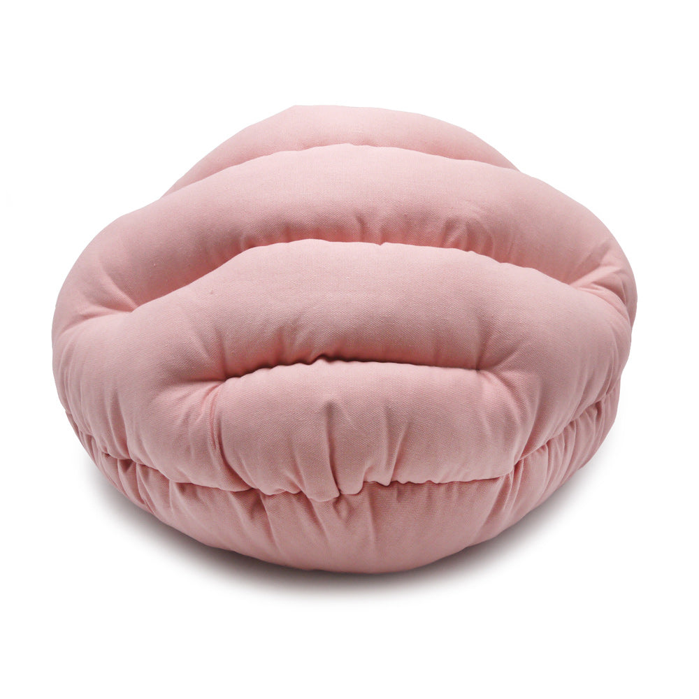 Burger Bed Small Dog Snuggle Bed - Pink – PupLife Dog Supplies