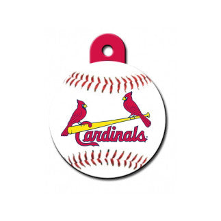 St. Louis Cardinals - Round Baseball Metal Sign